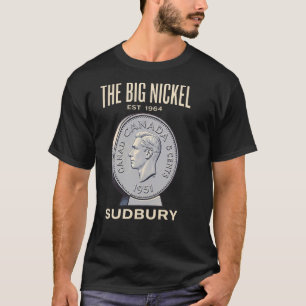 Camiseta O Grande Níquel Sudbury Canadá Viagem Antiga