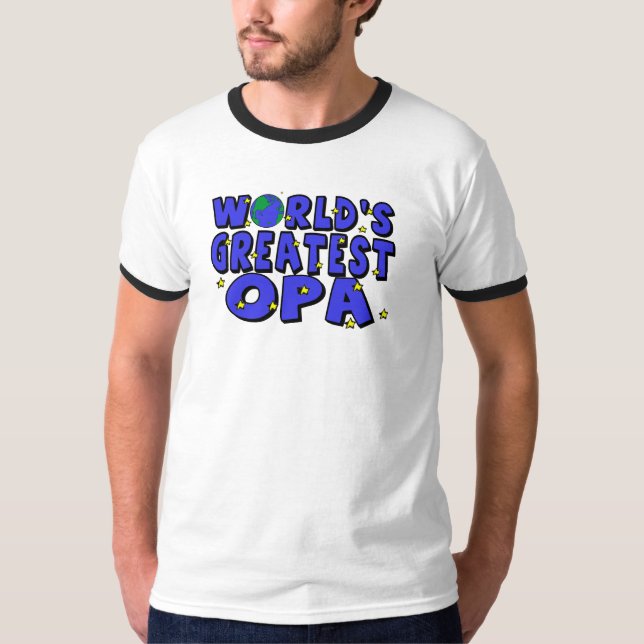 Camiseta O grande Opa do mundo (Frente)