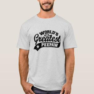 Camiseta O grande PeePaw do mundo