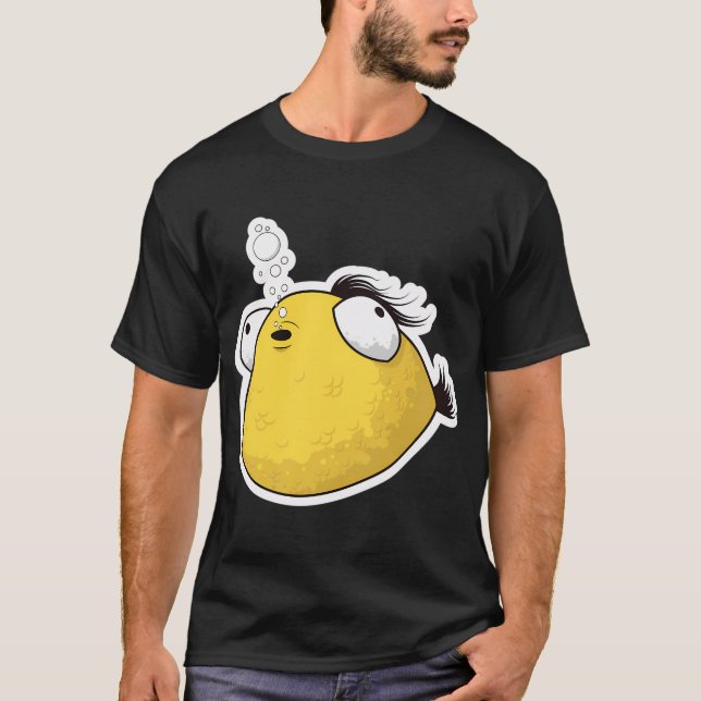 Camiseta O Grande Peixe Dourado (Frente)