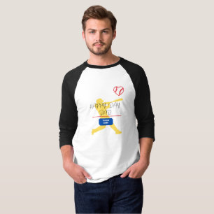 Camiseta O grande presente para o beisebol do Pai