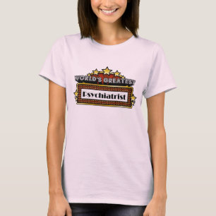 Camiseta O grande psiquiatra do mundo