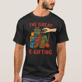 Camiseta O Grande Re-Presente – Elefante Branco Engraçado d