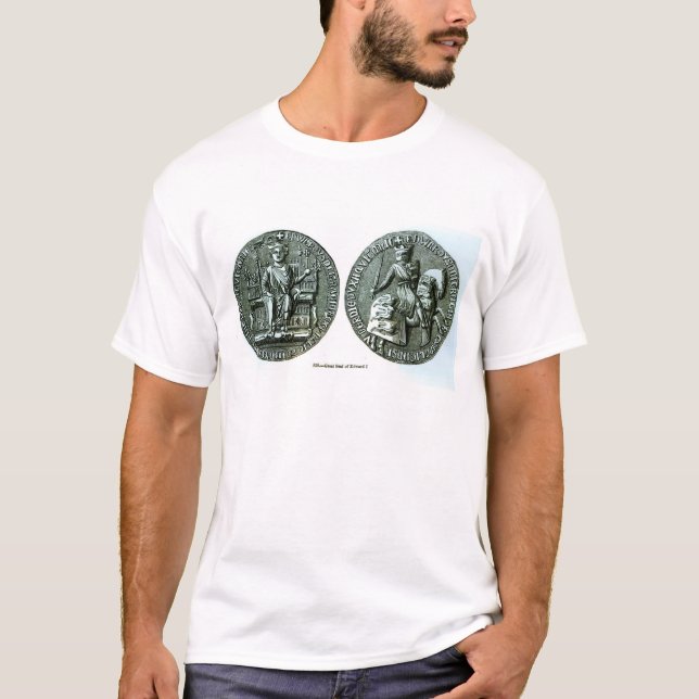 Camiseta O grande selo de Edward mim (Frente)