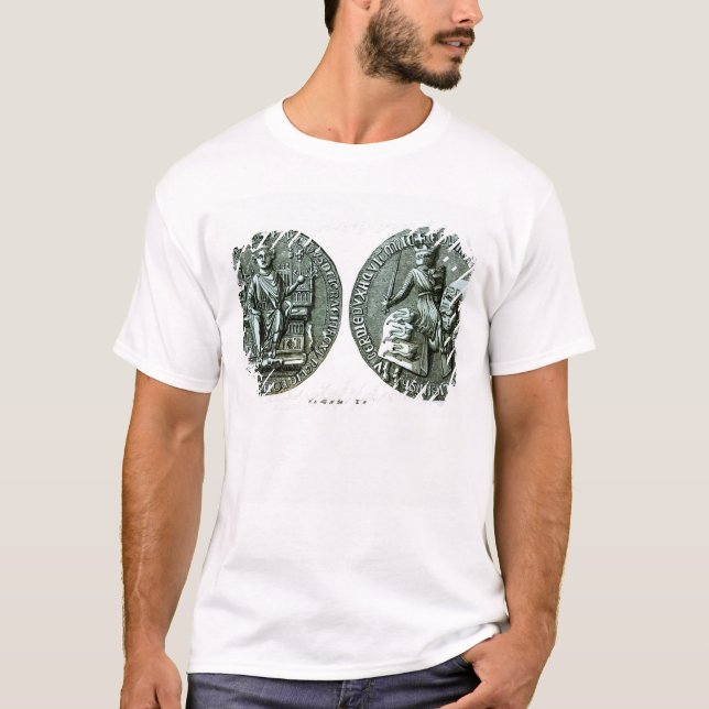 Camiseta O grande selo de Edward mim (Frente)