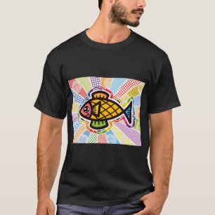 Camiseta o grande sonho de um pequeno peixe