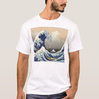 Camiseta O grande t-shirt da onda