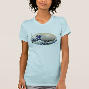 Camiseta O grande t-shirt da onda