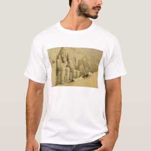 Camiseta O grande templo de Abu Simbel, Nubia, de "Egipto