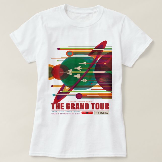 Camiseta O Grande Tour - JSUN (Frente do Design)