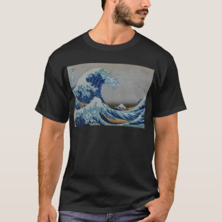 Camiseta O grande tsunami