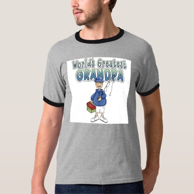 Camiseta O grande vovô do mundo (Frente)