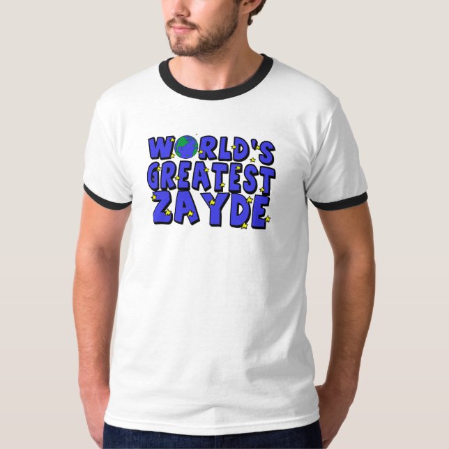 Camiseta O Grande Zayde do Mundo (Frente)