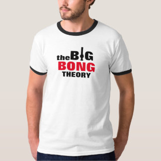 Camiseta O grandes Bong a teoria - t-shirt da piada
