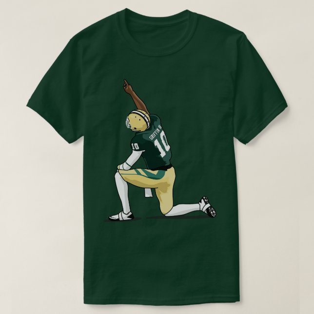 Camiseta O grifo da faculdade (Frente do Design)