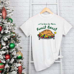 Camiseta O Grinch Estou Aqui pelo Assado Quote