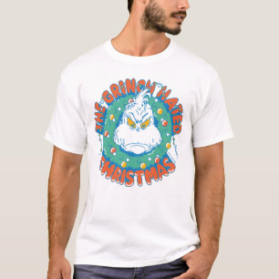 Camiseta O Grinch Odeia O Natal