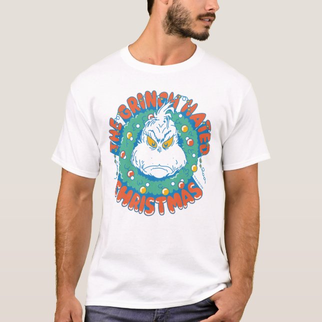 Camiseta O Grinch Odeia O Natal (Frente)