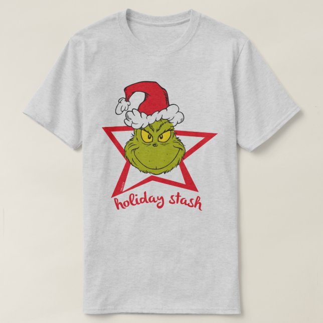 Camiseta O Grinch | Reserva de Feriado (Frente do Design)