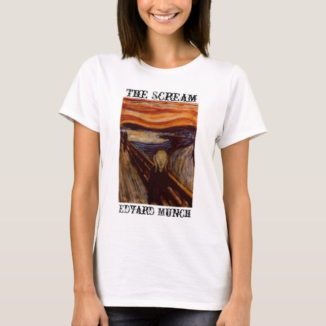 Camiseta O gritar (Frente)
