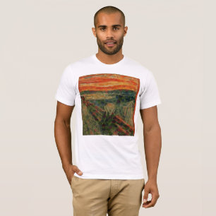 Camiseta O Gritar Avocado de Belas Artes Vegan Spoof