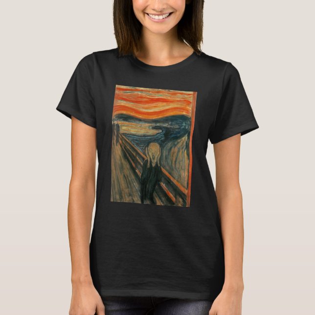 Camiseta O Gritar do impressionismo de Edvard munch Art (Frente)