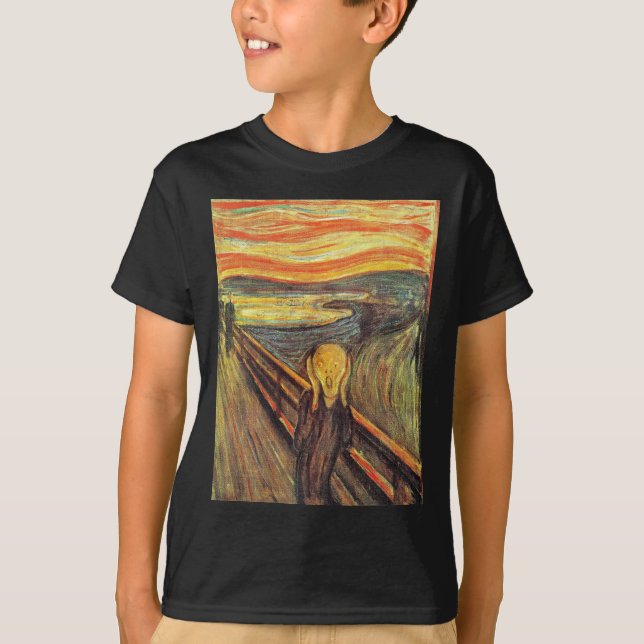 Camiseta O gritar - Edvard Munch (Frente)