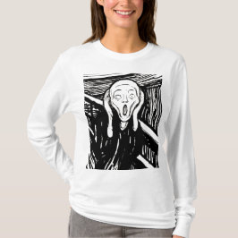 Camiseta O Grito – Arte de Edvard Munch