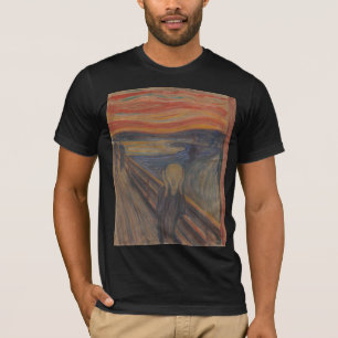 Camiseta O Grito da Natureza por Edvard Munch 1893