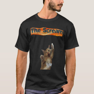 Camiseta O Grito do Gato Paródia Masculina