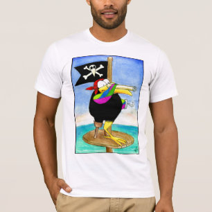 Camiseta O grito gosta de um dia do pirata