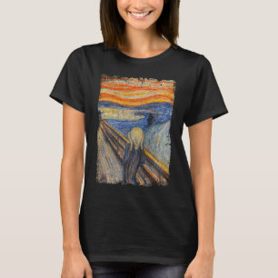Camiseta O Grito Por Edvard Artista Munch Pintura Famosa