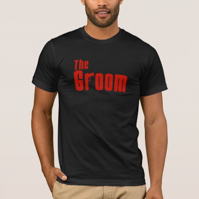 Camiseta O Groom (Vermelho Máfia) (Frente)