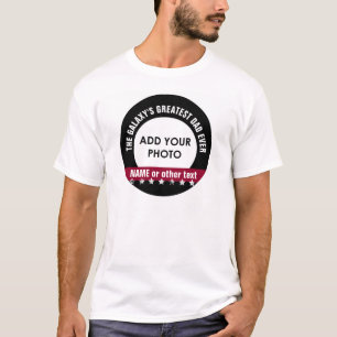 Camiseta O Grunge feito sob encomenda da foto do grande PAI