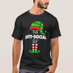Camiseta O Grupo Anti-Social Elf Matando a Família Christma