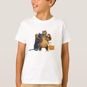 Camiseta O grupo do livro da selva disparou em 1