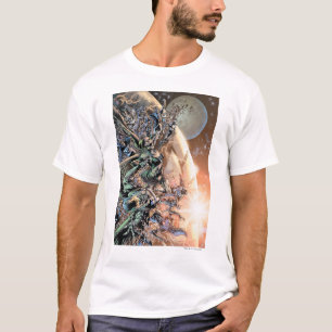 Camiseta O grupo e a lua os mais pretos da noite