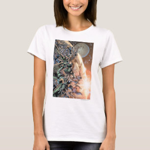 Camiseta O grupo e a lua os mais pretos da noite