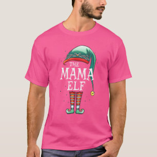 Camiseta O Grupo Familiar de Homenagem à Mãe Elf do Natal X