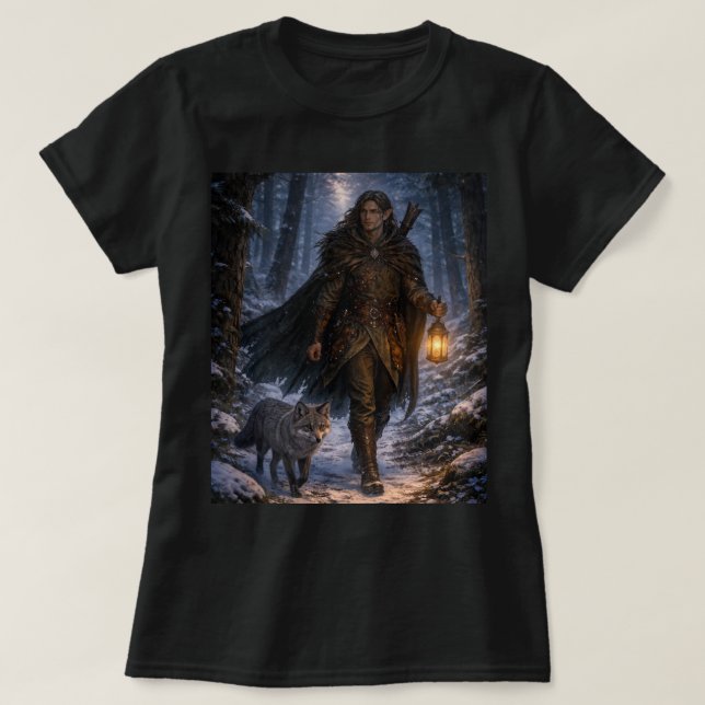 Camiseta O Guardião (Frente do Design)