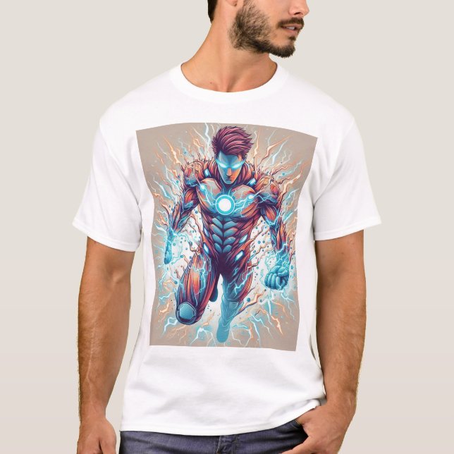 Camiseta "O Guardião da Natureza: Poder Super Herói Liberta (Frente)