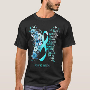 Camiseta O Guerreiro Da Diabetes Eu Sou A Consciência Da Di