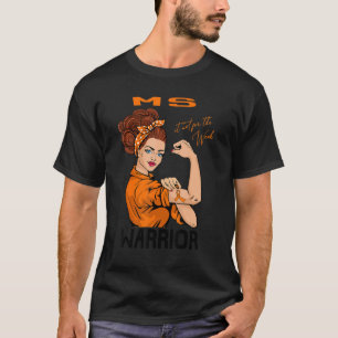 Camiseta O Guerreiro Da Esclerose Múltipla Não É Para A Fra