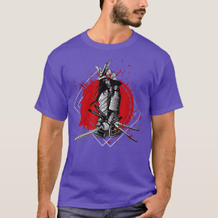 Camiseta O guerreiro da morte de Samurai Bushido espada art