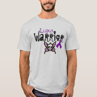 Camiseta O guerreiro do lúpus… nunca dá acima!