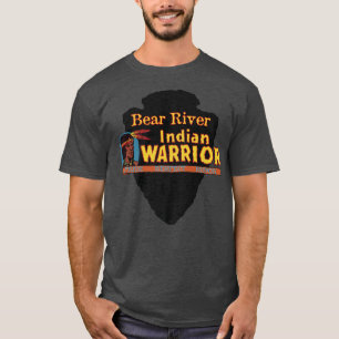 Camiseta O Guerreiro Indiano Nativo Americano do Rio Urso O