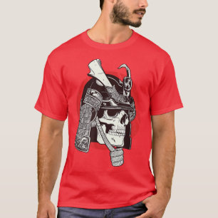 Camiseta O Guerreiro Japonês Samurai Bushido Codifica Espad
