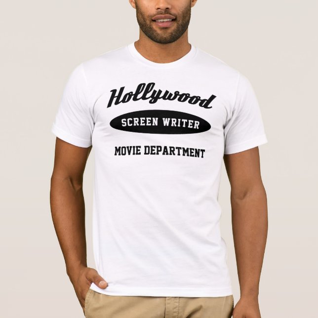 Camiseta O guionista de Hollywood (Frente)