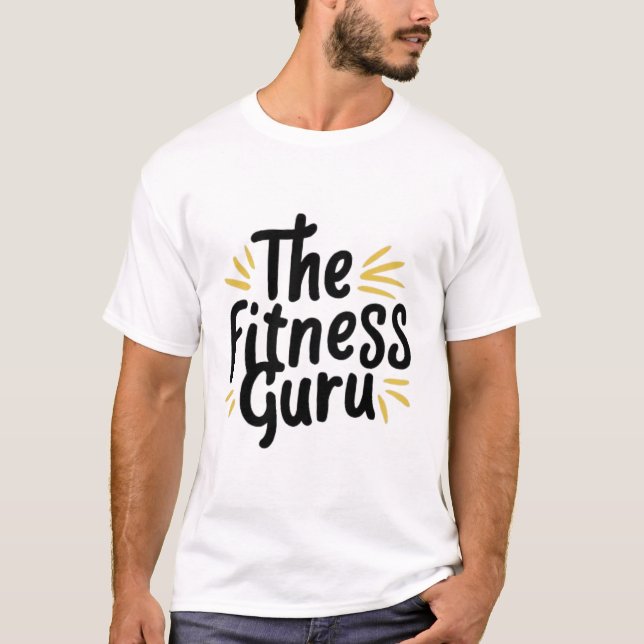Camiseta O Guru da aptidão física (Frente)