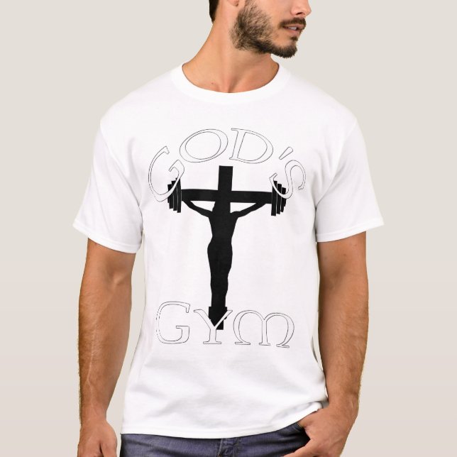 Camiseta O Gym do deus (Frente)
